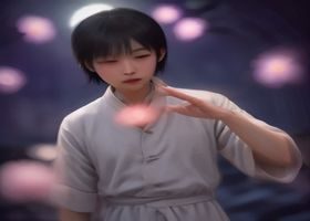 操作步骤流程图示意，箭头连接多个步骤节点，深色背景配宝石蓝紫高亮，清晰展示gv网站进入流程